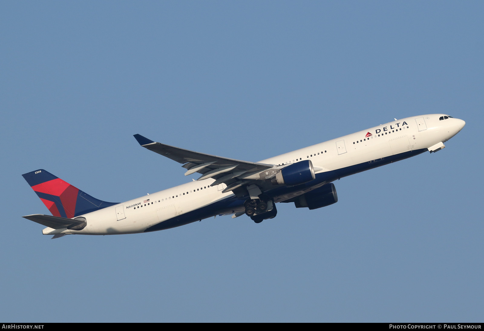 Aircraft Photo of N808NW | Airbus A330-323 | Delta Air Lines | AirHistory.net #121022