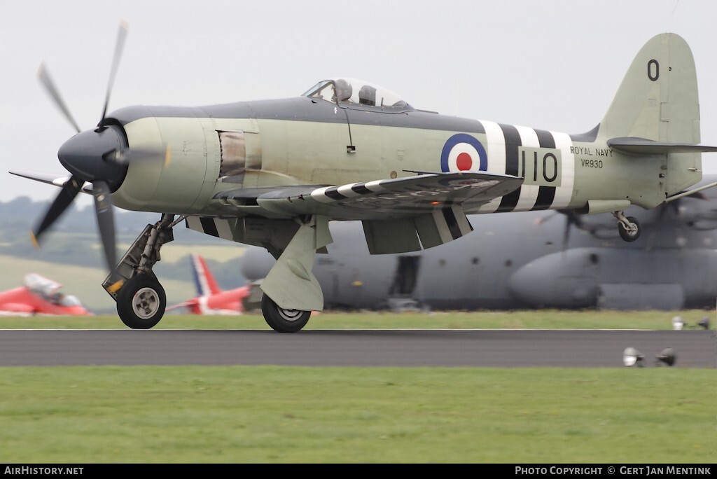 Aircraft Photo of VR930 | Hawker Sea Fury FB11 | UK - Navy | AirHistory.net #121026