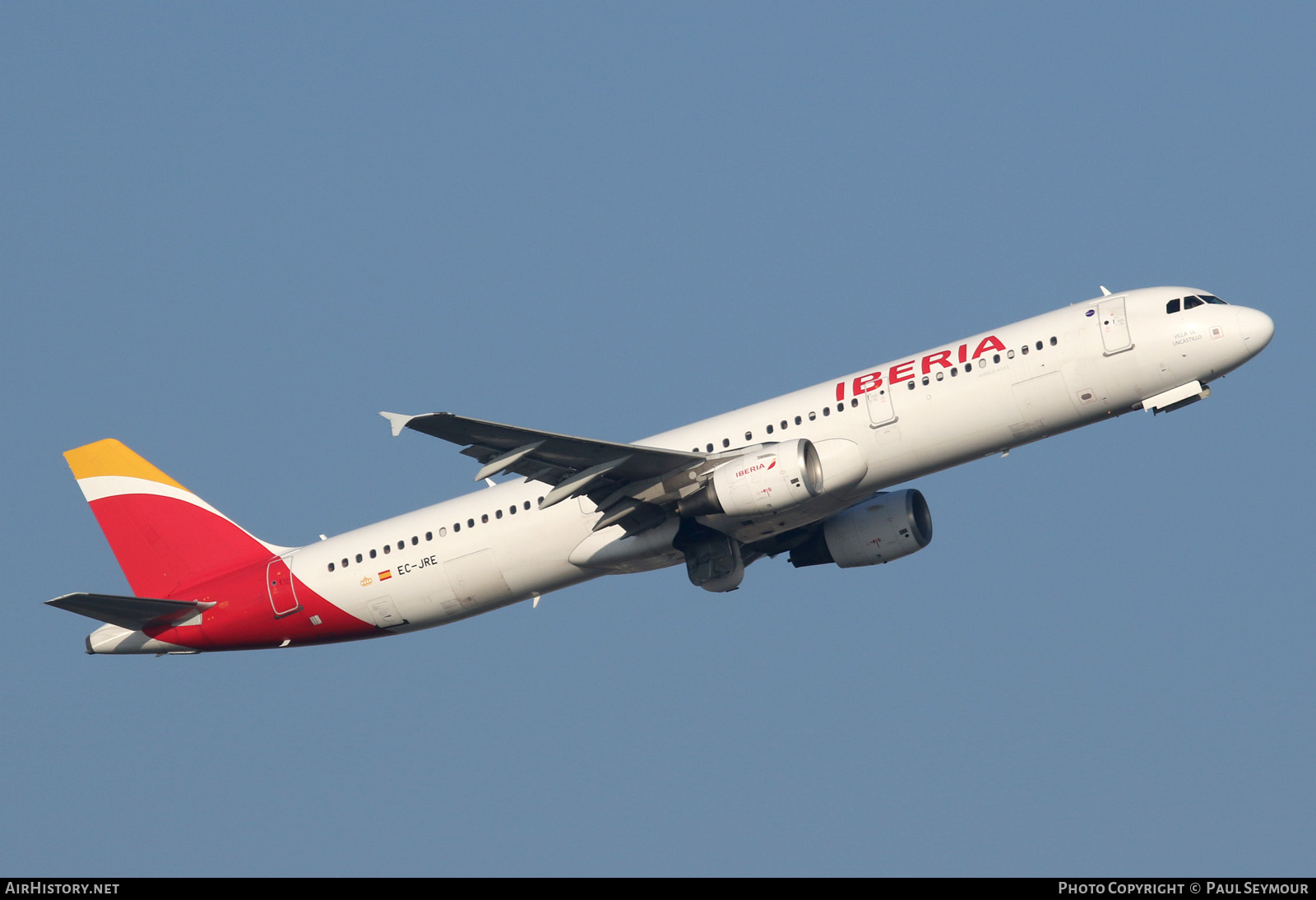 Aircraft Photo of EC-JRE | Airbus A321-212 | Iberia | AirHistory.net #121031