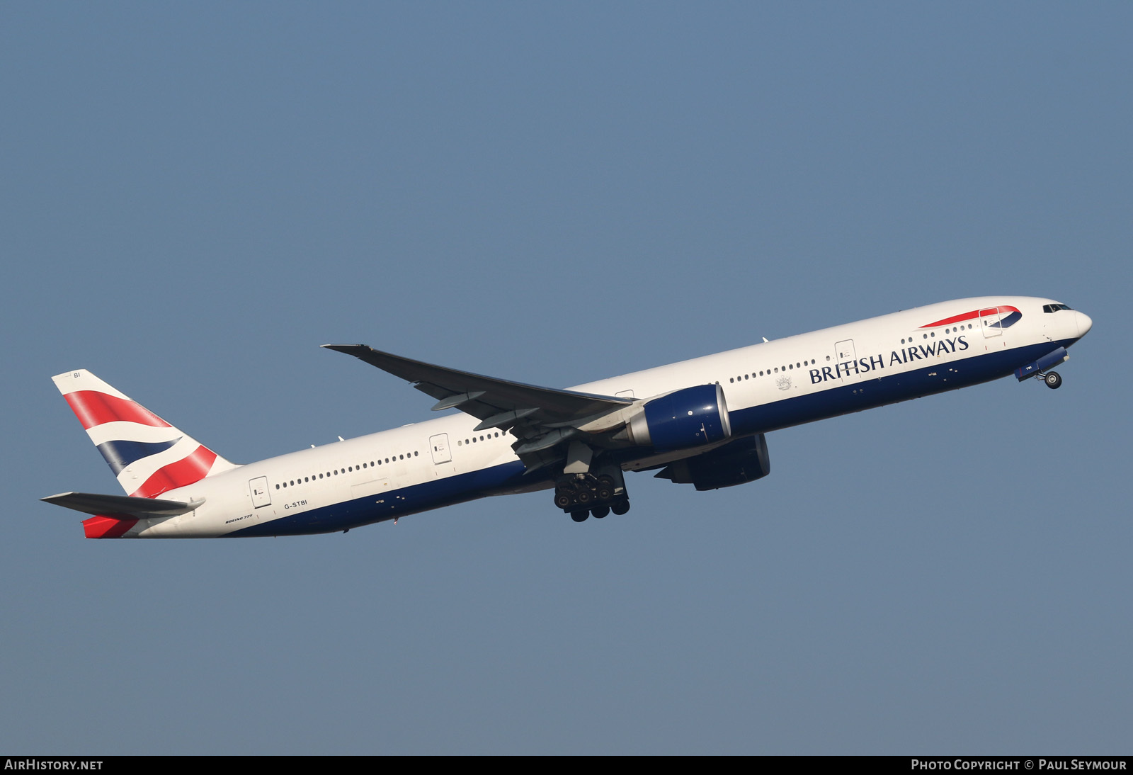 Aircraft Photo of G-STBI | Boeing 777-336/ER | British Airways | AirHistory.net #121038