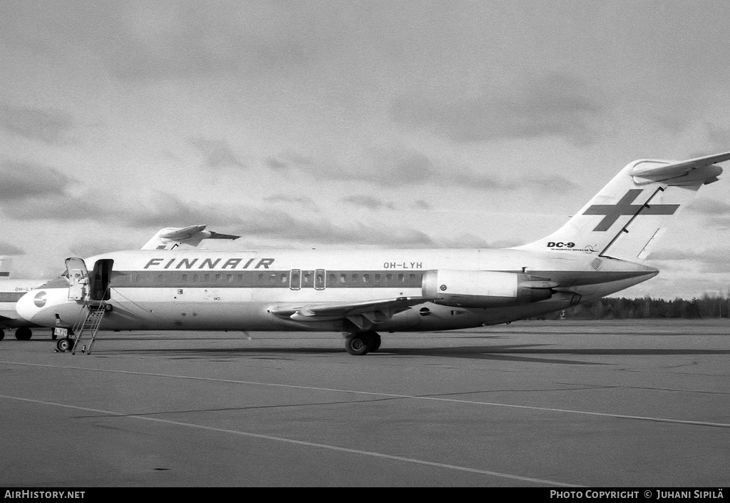 Aircraft Photo of OH-LYH | McDonnell Douglas DC-9-15/F | Finnair | AirHistory.net #121053