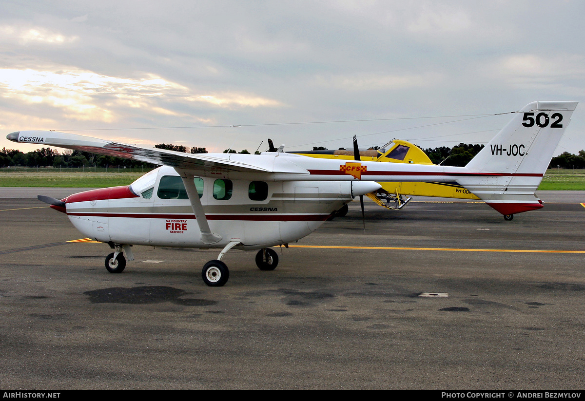 Aircraft Photo of VH-JOC | Cessna 337G Super Skymaster | SA Country Fire Service | AirHistory.net #121059