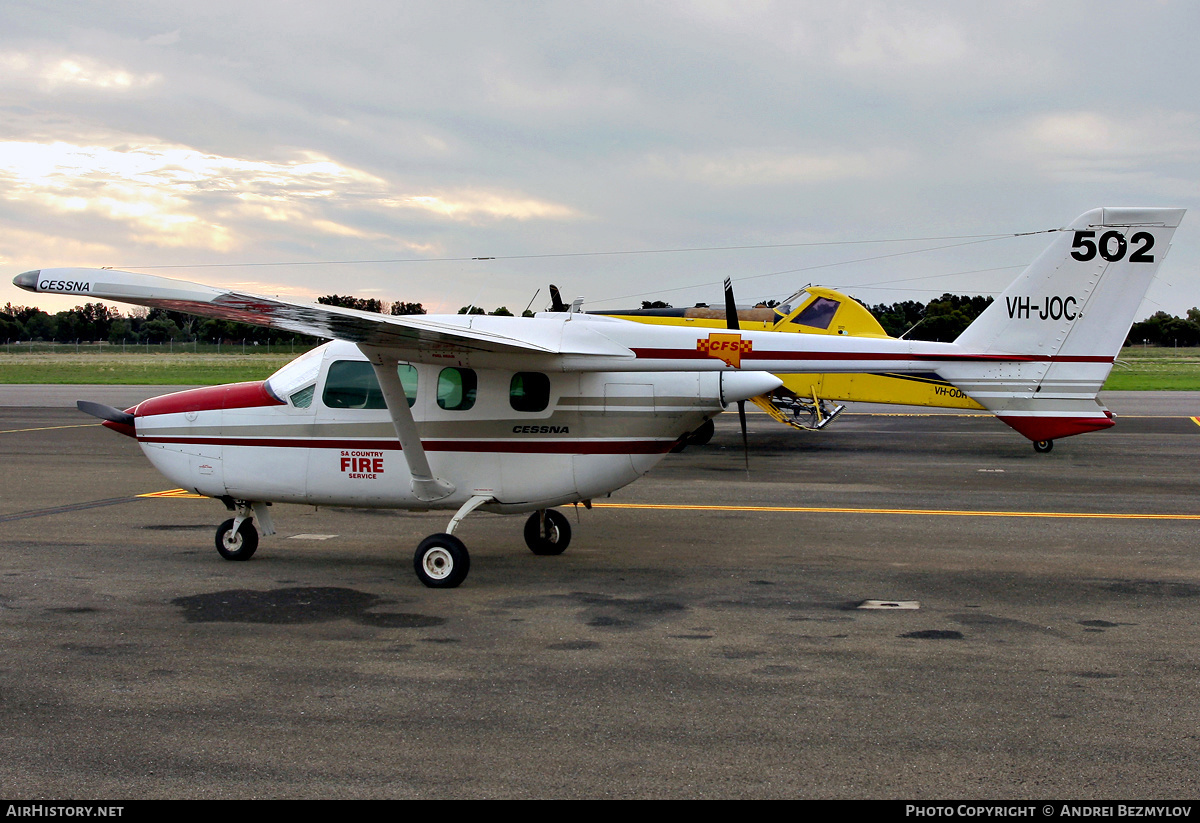 Aircraft Photo of VH-JOC | Cessna 337G Skymaster | SA Country Fire Service | AirHistory.net #121059