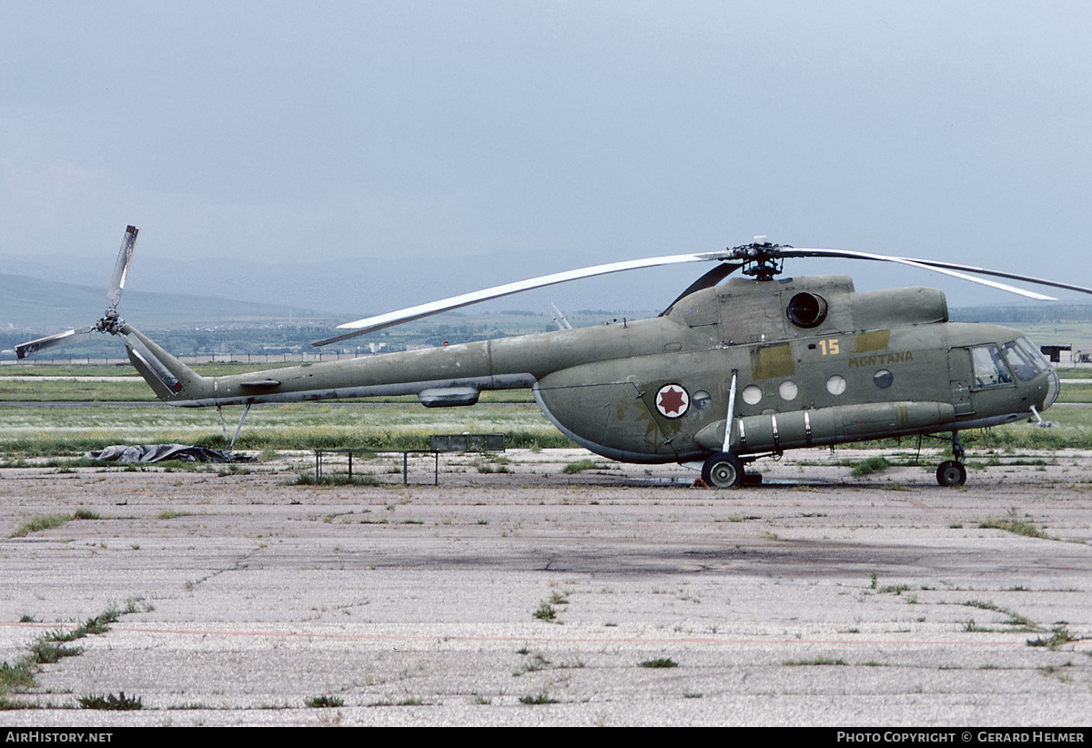 Aircraft Photo of 15 | Mil Mi-8T | Georgia - Air Force | AirHistory.net #121070