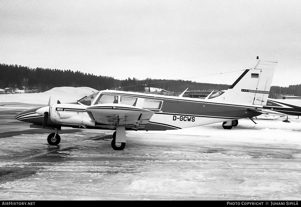 Aircraft Photo of D-GCWS | Piper PA-34-200 Seneca | AirHistory.net #121071