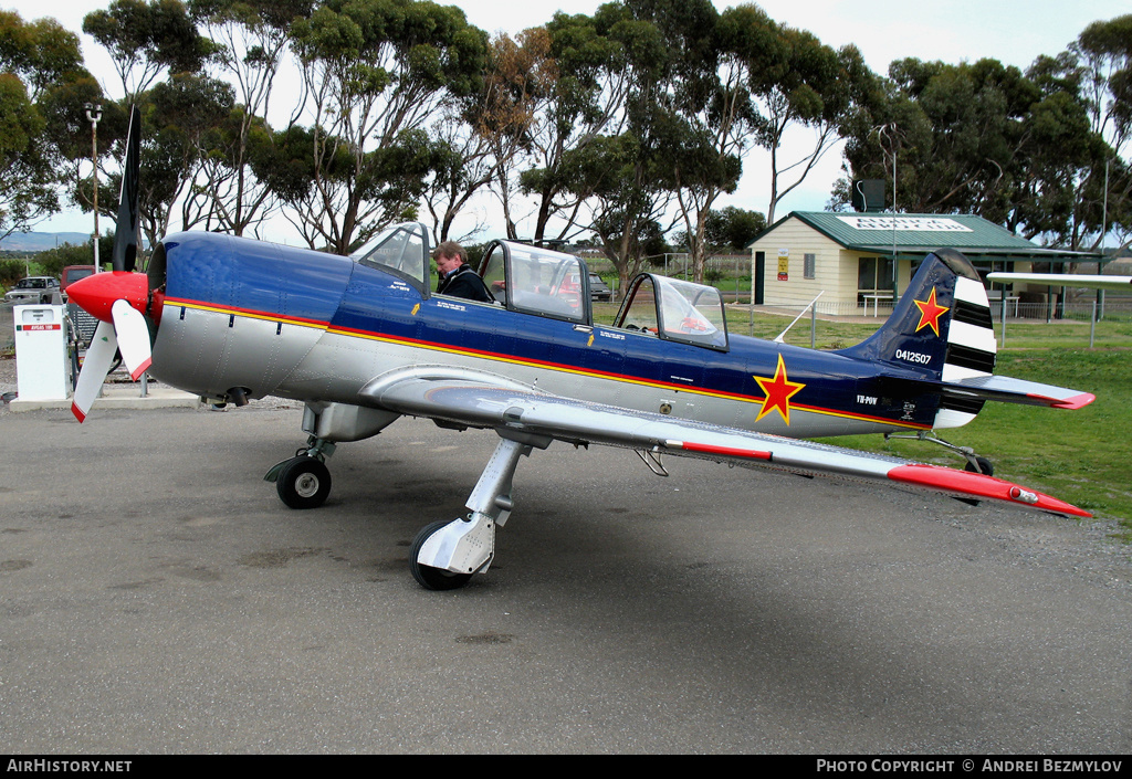 Aircraft Photo of VH-POW | Yakovlev Yak-52TW | Soviet Union - Air Force | AirHistory.net #121072