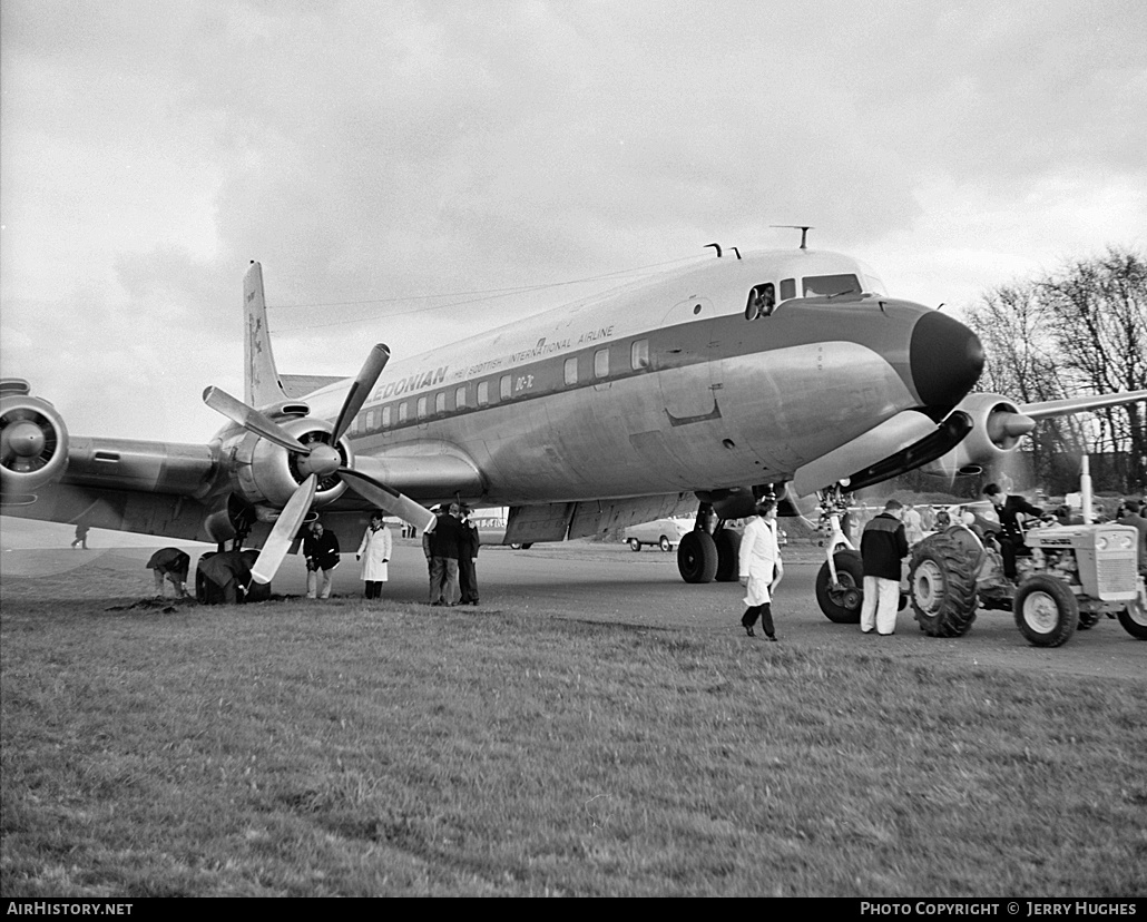 Aircraft Photo of G-ASHL | Douglas DC-7C | Caledonian Airways | AirHistory.net #121074