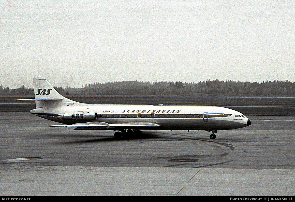 Aircraft Photo of LN-KLP | Sud SE-210 Caravelle III | Scandinavian Airlines - SAS | AirHistory.net #121081