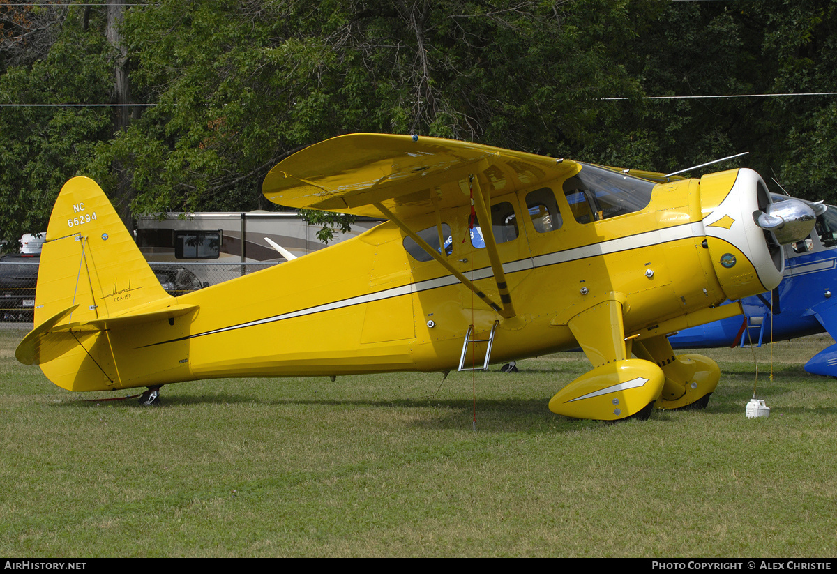 Aircraft Photo of N66294 / NC66294 | Howard DGA-15P | AirHistory.net #121086