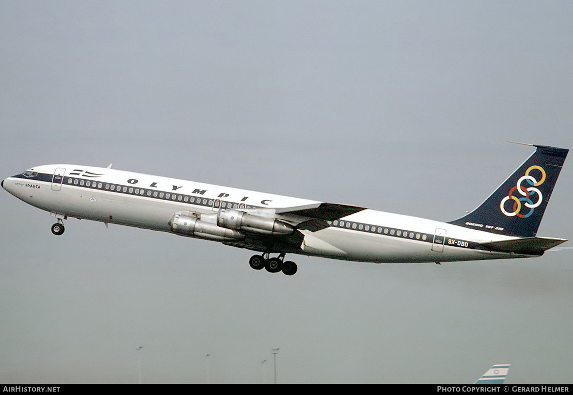 Aircraft Photo of SX-DBD | Boeing 707-384C | Olympic | AirHistory.net #121097