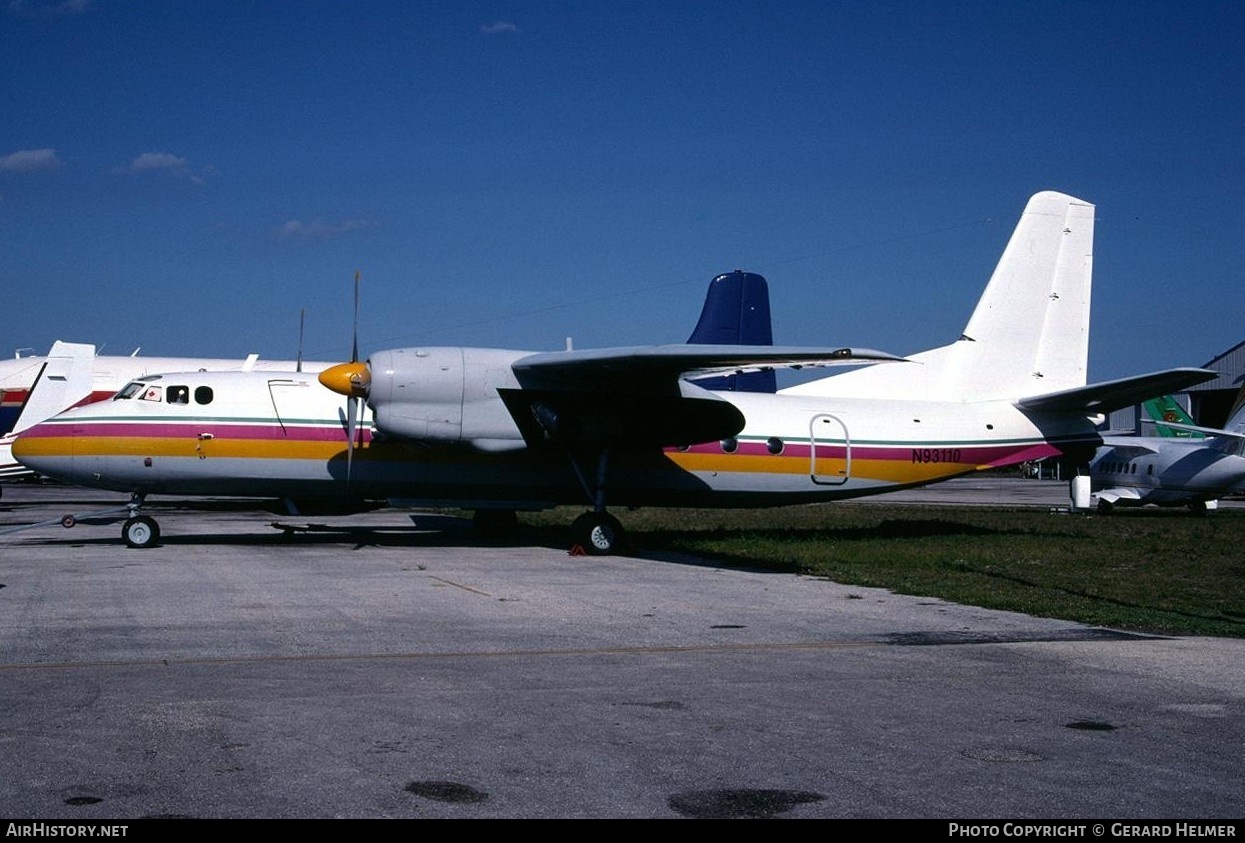 Aircraft Photo of N93110 | Antonov An-24B | AirHistory.net #121107