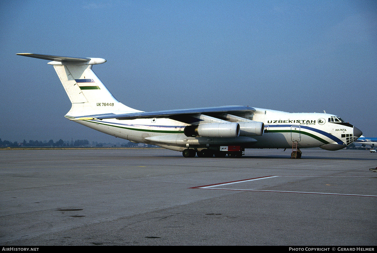 Aircraft Photo of UK-76448 | Ilyushin Il-76TD | Uzbekistan Airways | AirHistory.net #121114