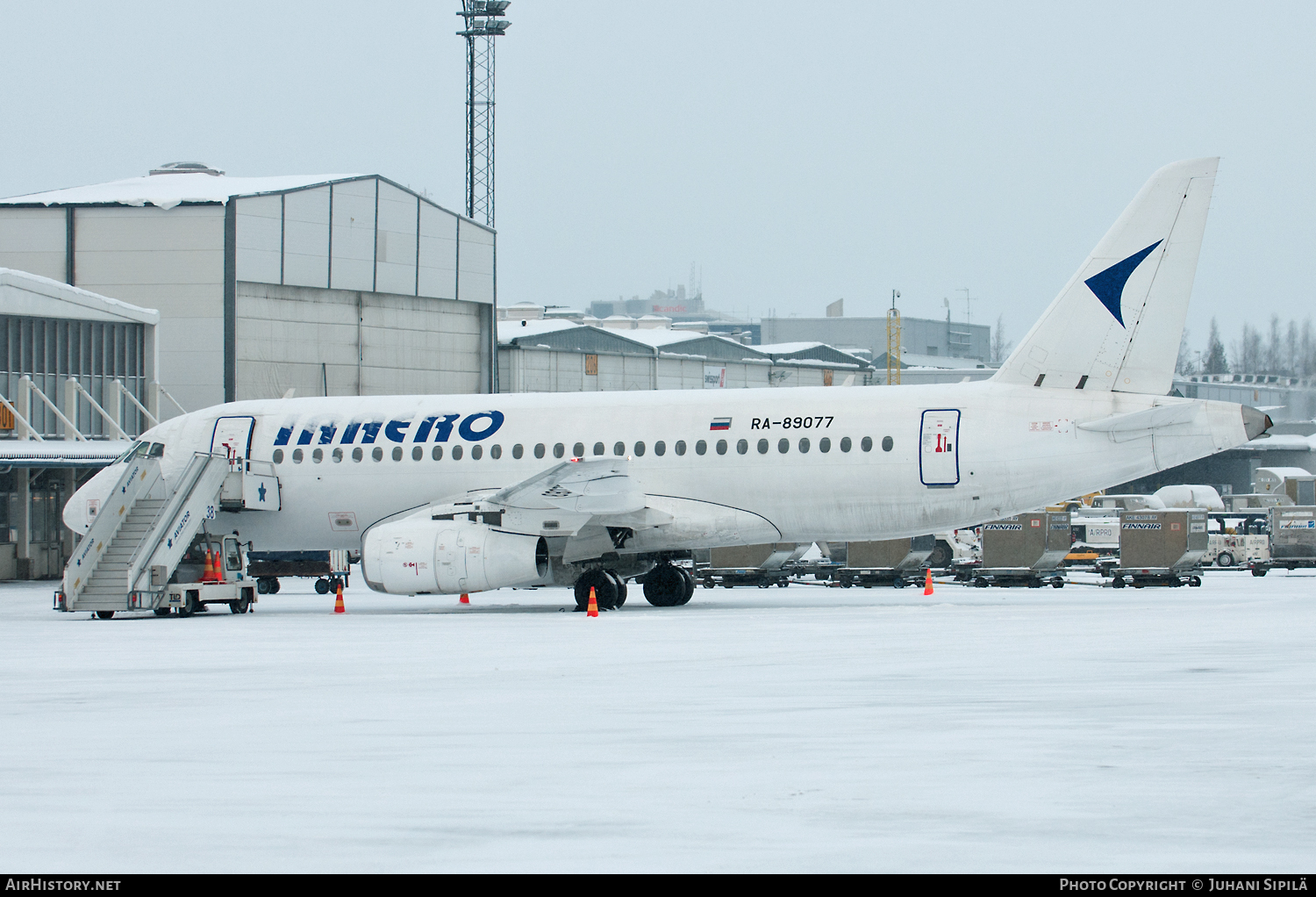 Aircraft Photo of RA-89077 | Sukhoi SSJ-100-95B-LR Superjet 100 (RRJ-95LR) | IrAero | AirHistory.net #121119