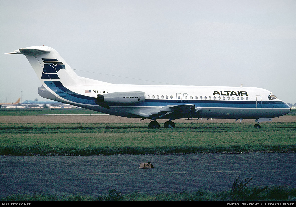 Aircraft Photo of PH-EXS | Fokker F28-4000 Fellowship | Altair Airlines | AirHistory.net #121121