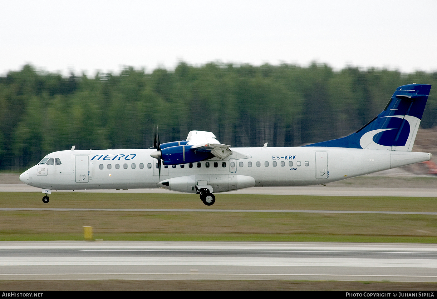 Aircraft Photo of ES-KRK | ATR ATR-72-201 | Aero Airlines | AirHistory.net #121142