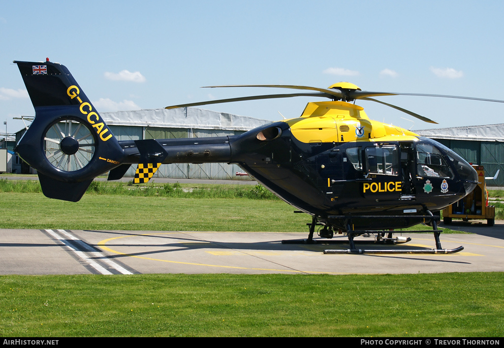 Aircraft Photo of G-CCAU | Eurocopter EC-135T-1 | Police | AirHistory.net #121145