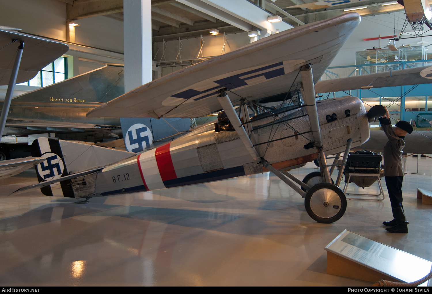 Aircraft Photo of 8F.12 | Gourdou-Leseurre Type B3 (GL.22) | Finland - Air Force | AirHistory.net #121151