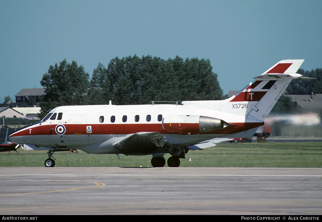 Aircraft Photo of XS726 | Hawker Siddeley HS-125-2 Dominie T1 | UK - Air Force | AirHistory.net #121159