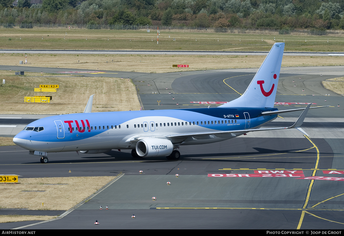 Aircraft Photo of D-ATYA | Boeing 737-8K5 | TUI | AirHistory.net #121168