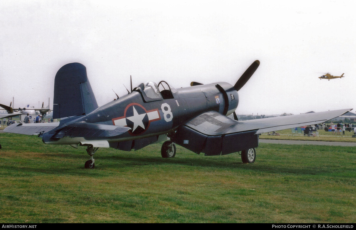 Aircraft Photo of G-BXUL / 92844 | Vought FG-1D Corsair | Breitling | USA - Navy | AirHistory.net #121174