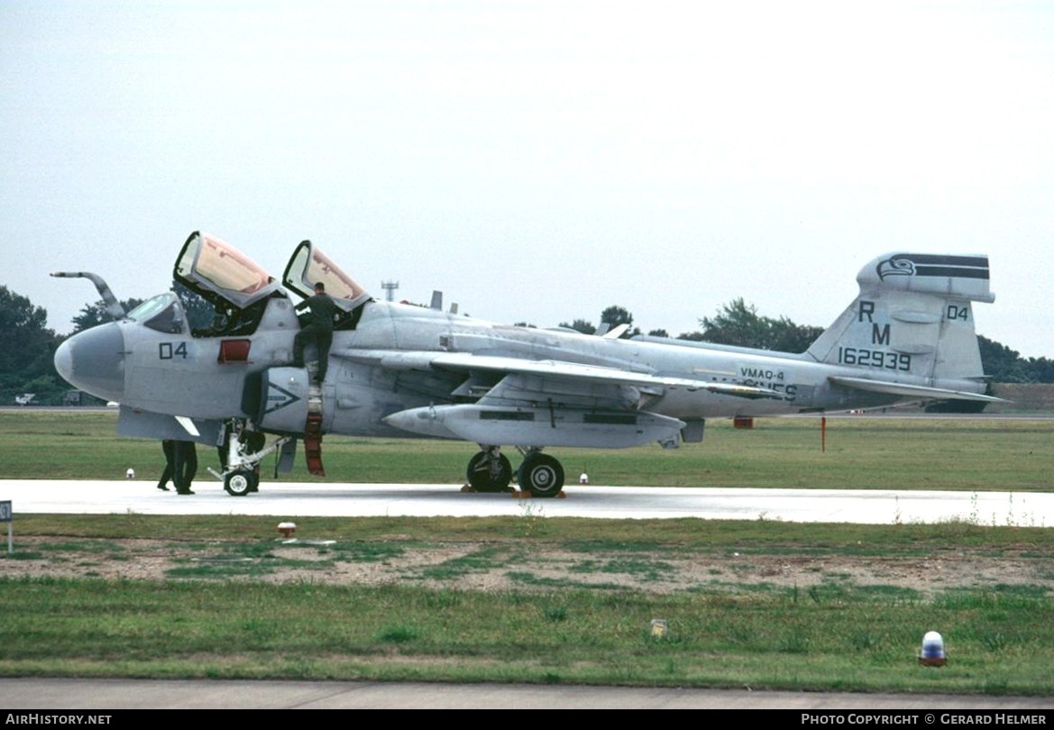 Aircraft Photo of 162939 | Grumman EA-6B Prowler (G-128) | USA - Marines | AirHistory.net #121189