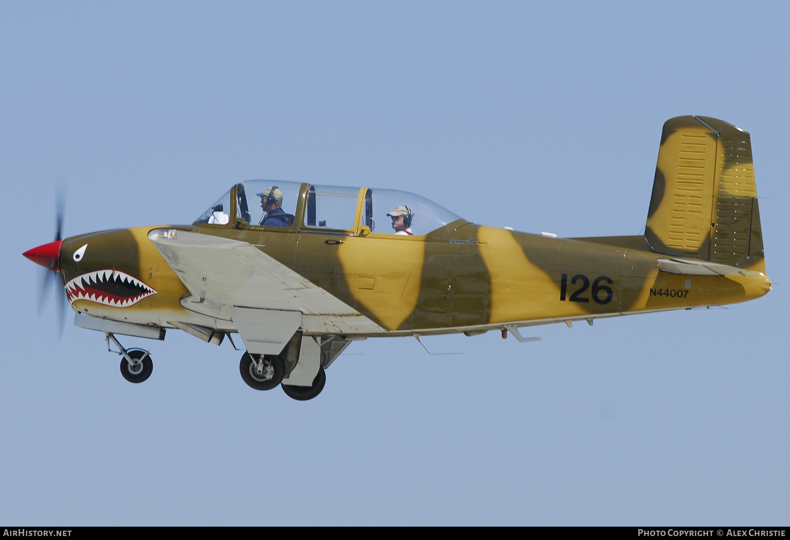 Aircraft Photo of N44007 | Beech T-34A Mentor | AirHistory.net #121193