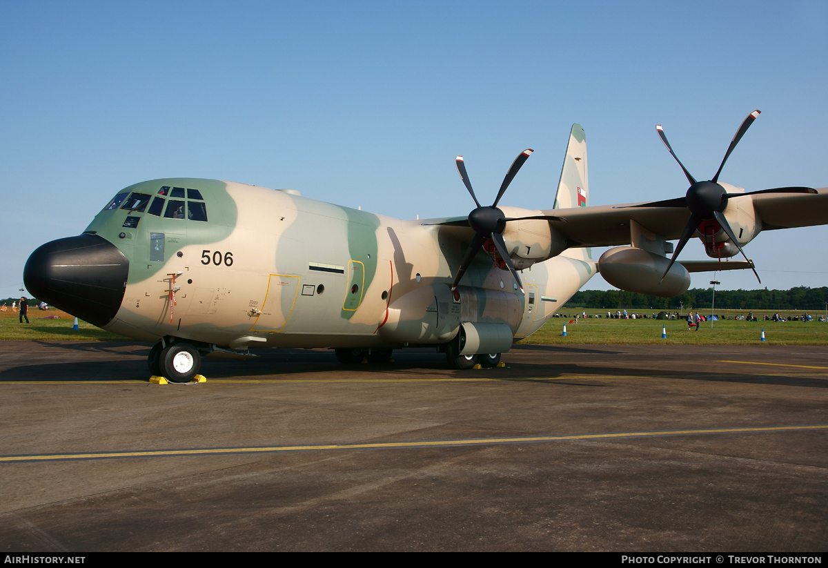 Aircraft Photo of 506 | Lockheed Martin C-130J Hercules | Oman - Air Force | AirHistory.net #121197