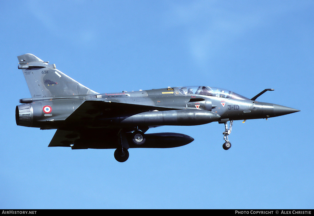 Aircraft Photo of 634 | Dassault Mirage 2000D | France - Air Force | AirHistory.net #121202