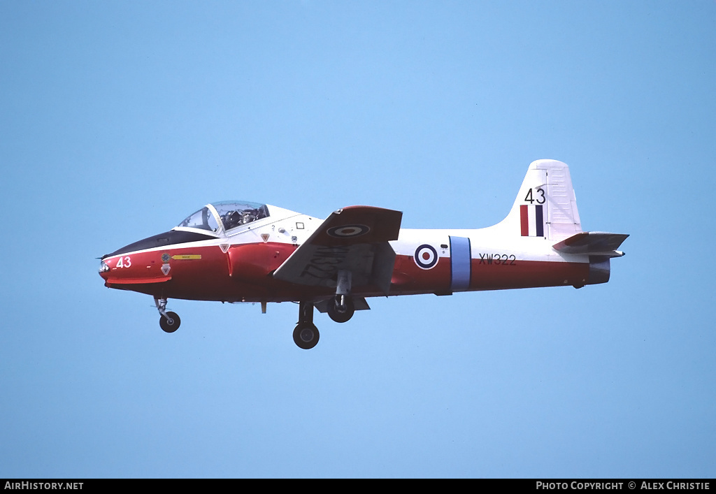 Aircraft Photo of XW322 | BAC 84 Jet Provost T5B | UK - Air Force | AirHistory.net #121206