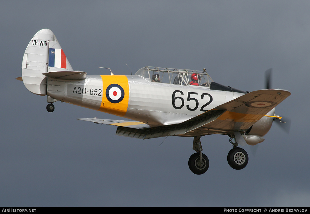 Aircraft Photo of VH-WIR / A20-652 | Commonwealth CA-16 Wirraway Mk3 | AirHistory.net #121233