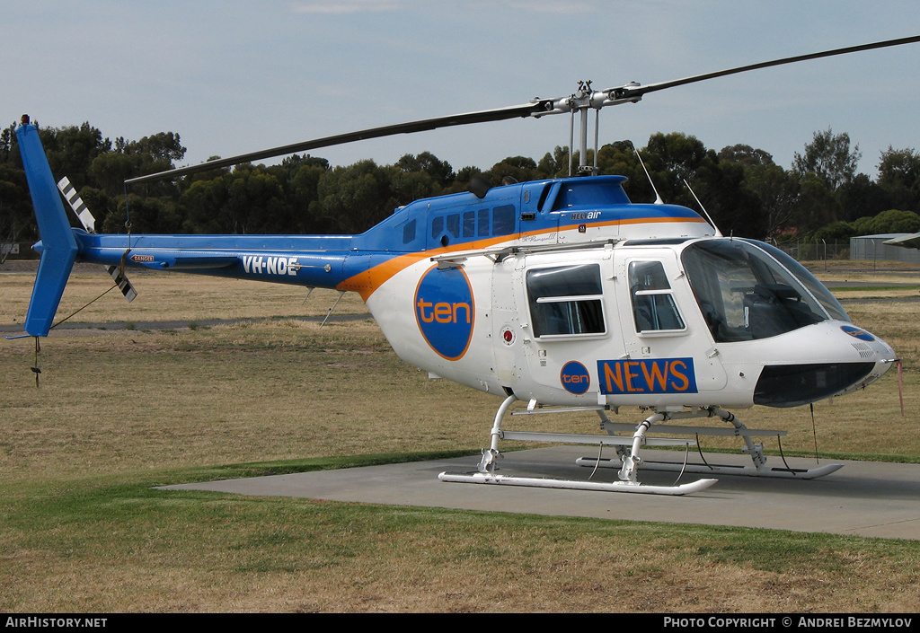 Aircraft Photo of VH-NDE | Bell 206B-3 JetRanger III | Channel Ten News | AirHistory.net #121274