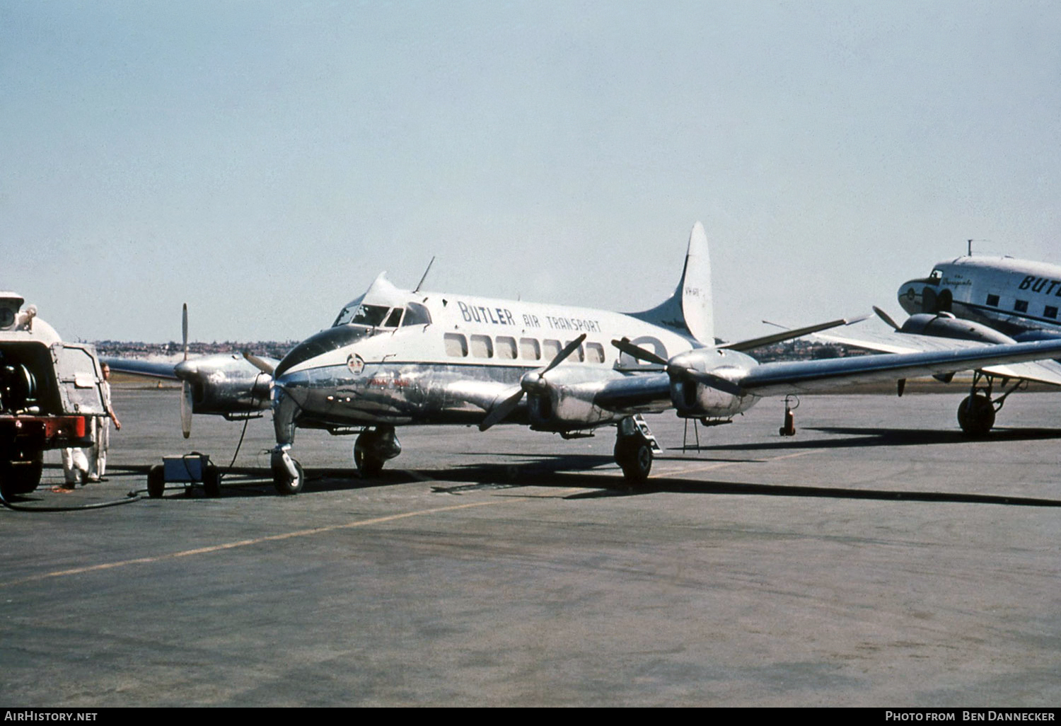 Aircraft Photo of VH-AHB | De Havilland D.H. 114 Heron 1B | Butler Air Transport | AirHistory.net #121284
