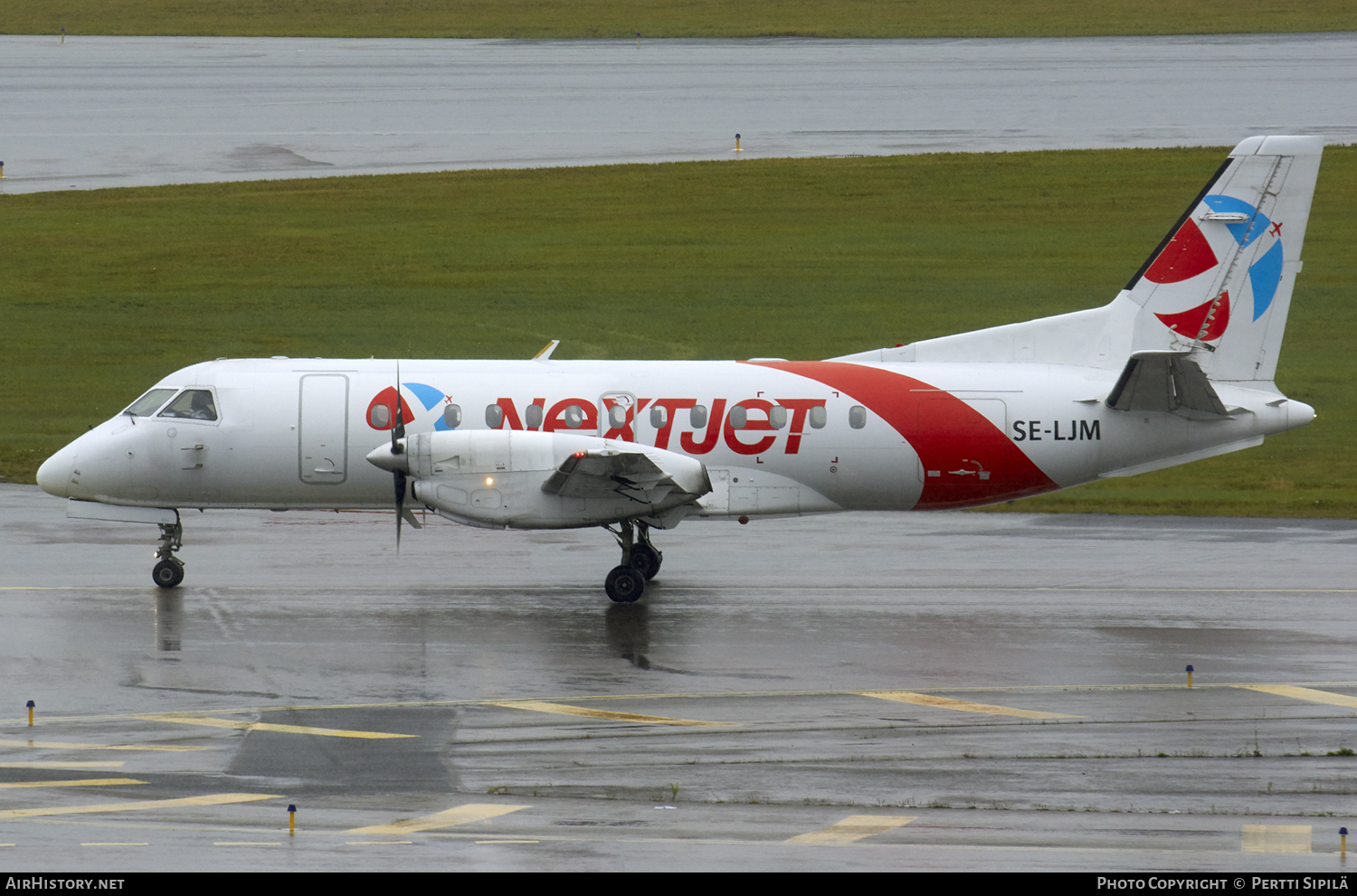 Aircraft Photo of SE-LJM | Saab 340A | NextJet | AirHistory.net #121304