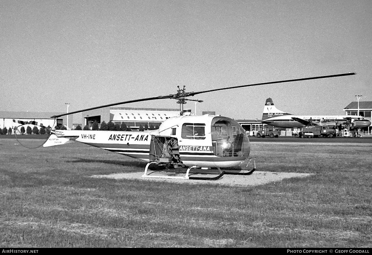 Aircraft Photo of VH-INE | Bell 47J Ranger | Ansett - ANA | AirHistory.net #121310