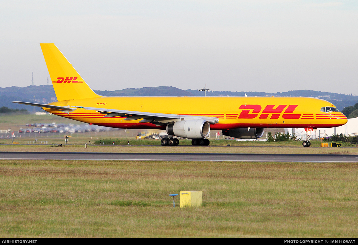 Aircraft Photo of G-DHKI | Boeing 757-28A(PCF) | DHL International | AirHistory.net #121319
