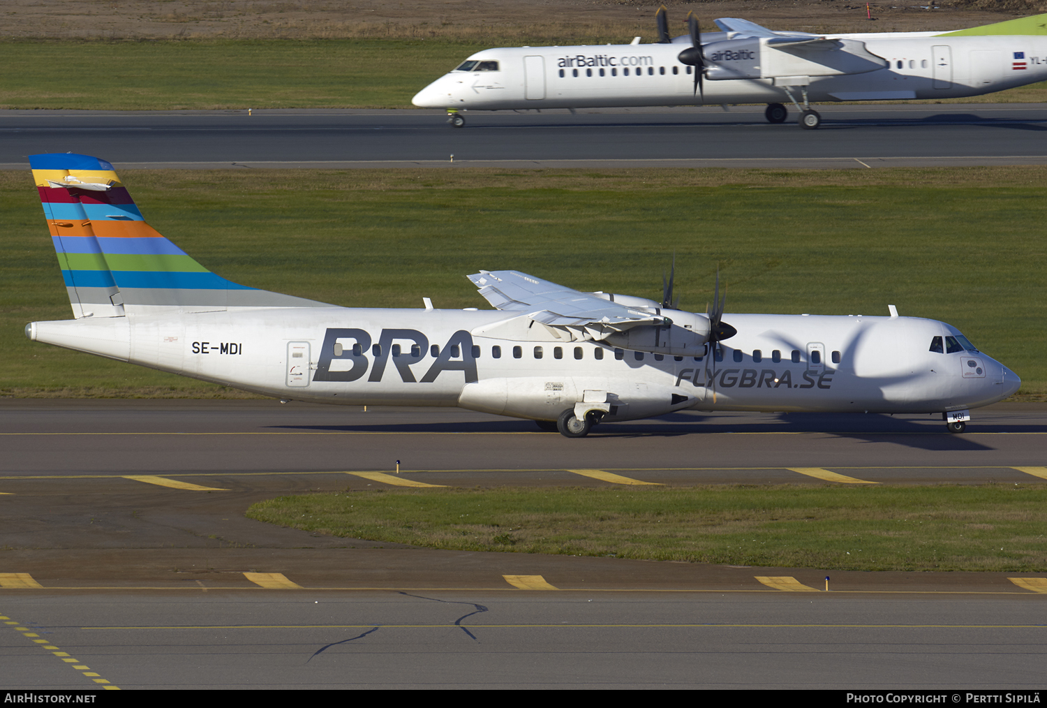 Aircraft Photo of SE-MDI | ATR ATR-72-500 (ATR-72-212A) | BRA - Braathens Regional Airlines | AirHistory.net #121330