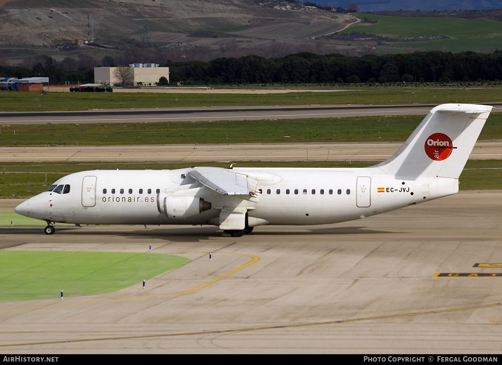 Aircraft Photo of EC-JVJ | British Aerospace BAe-146-300 | Orionair | AirHistory.net #121348