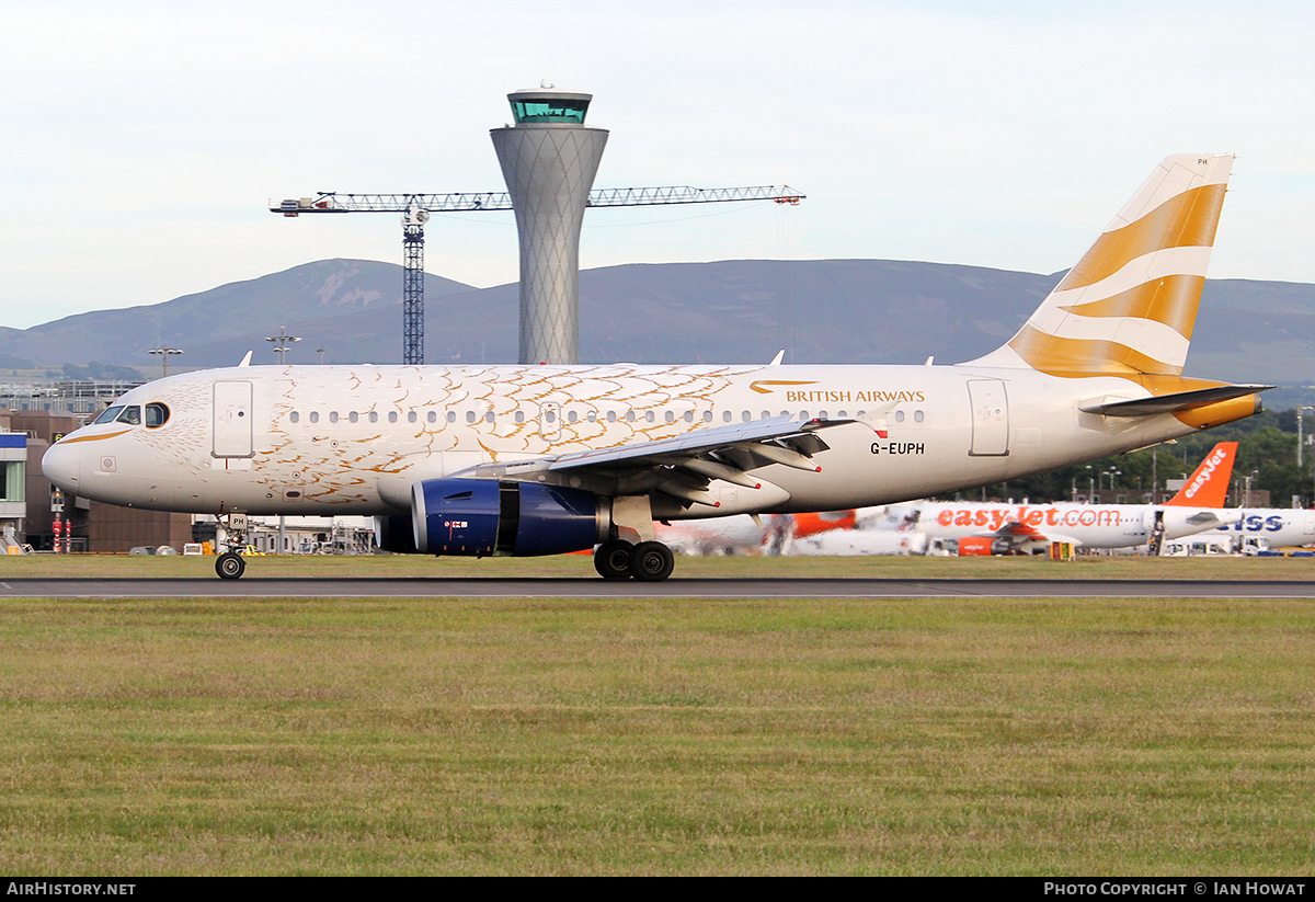 Aircraft Photo of G-EUPH | Airbus A319-131 | British Airways | AirHistory.net #121351