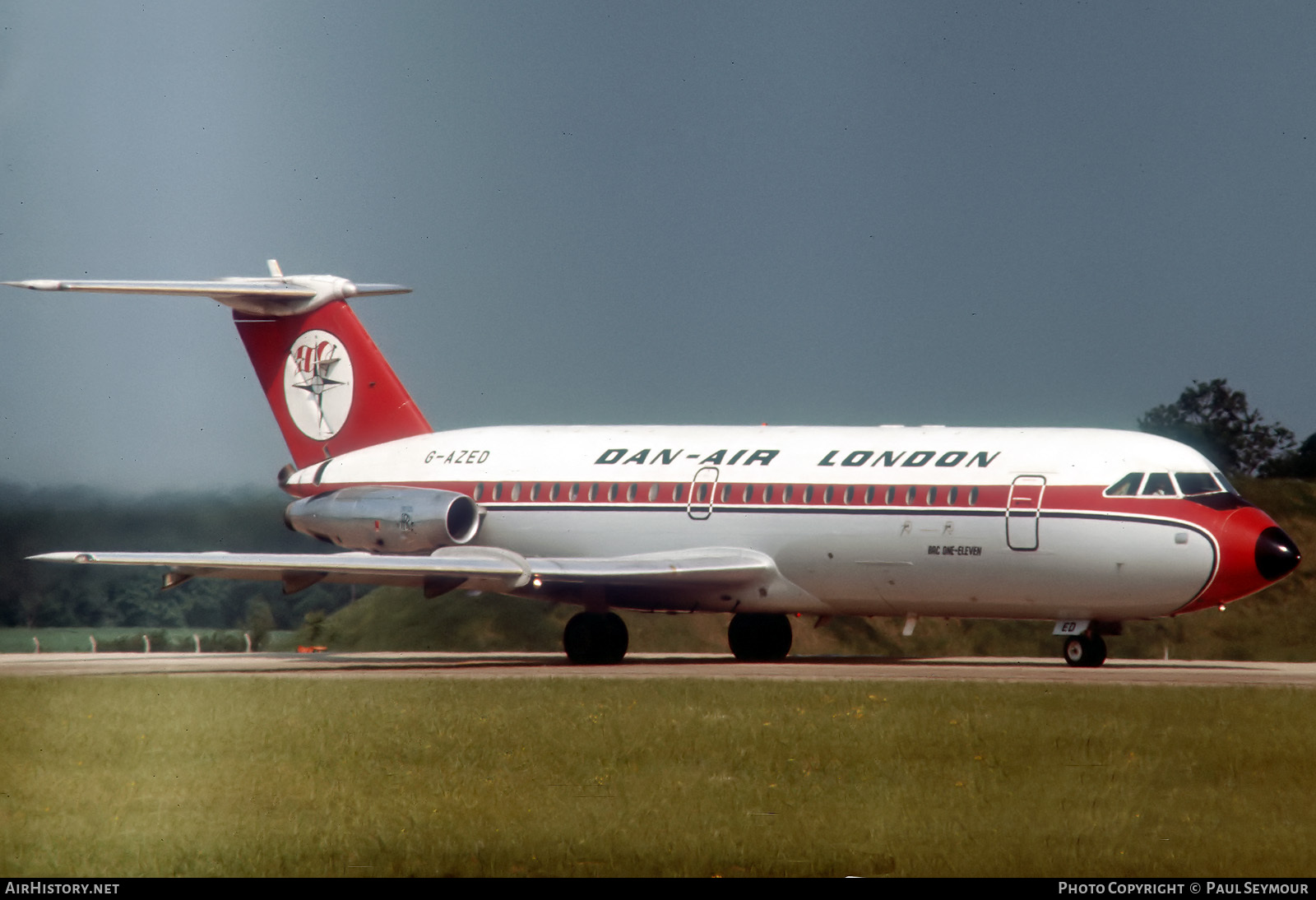 Aircraft Photo of G-AZED | BAC 111-414EG One-Eleven | Dan-Air London | AirHistory.net #121388