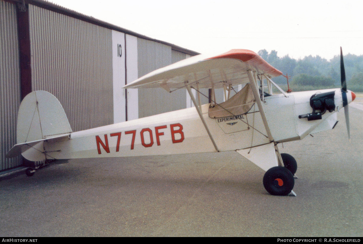 Aircraft Photo of N770FB | Corben Baby Ace C | AirHistory.net #121390