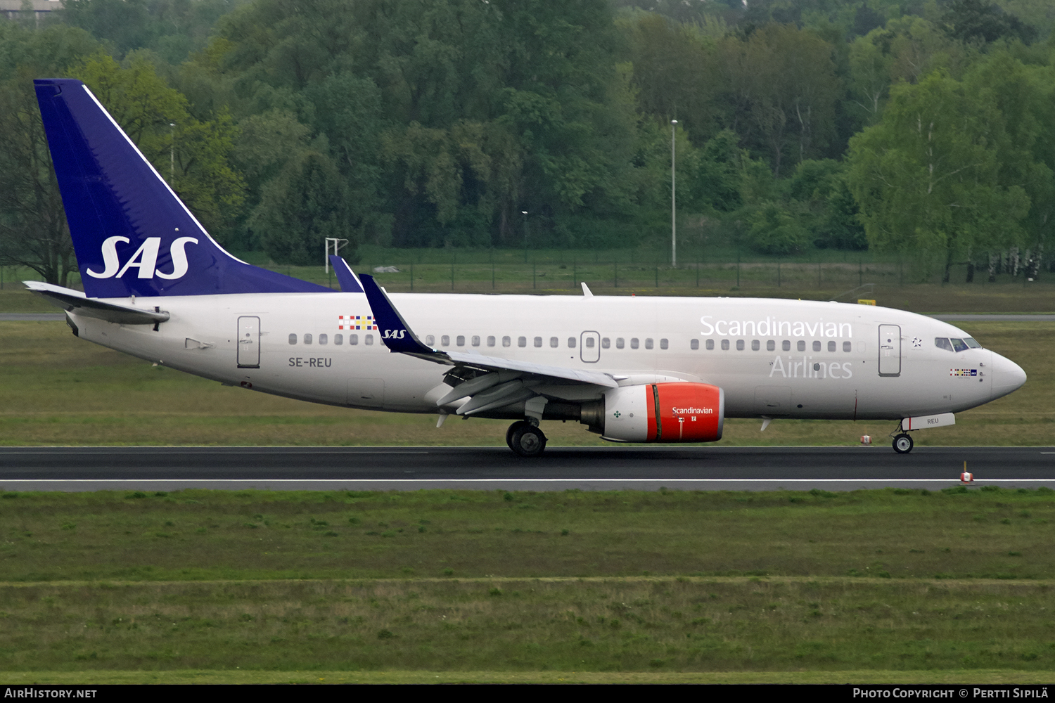 Aircraft Photo of SE-REU | Boeing 737-76N | Scandinavian Airlines - SAS | AirHistory.net #121391