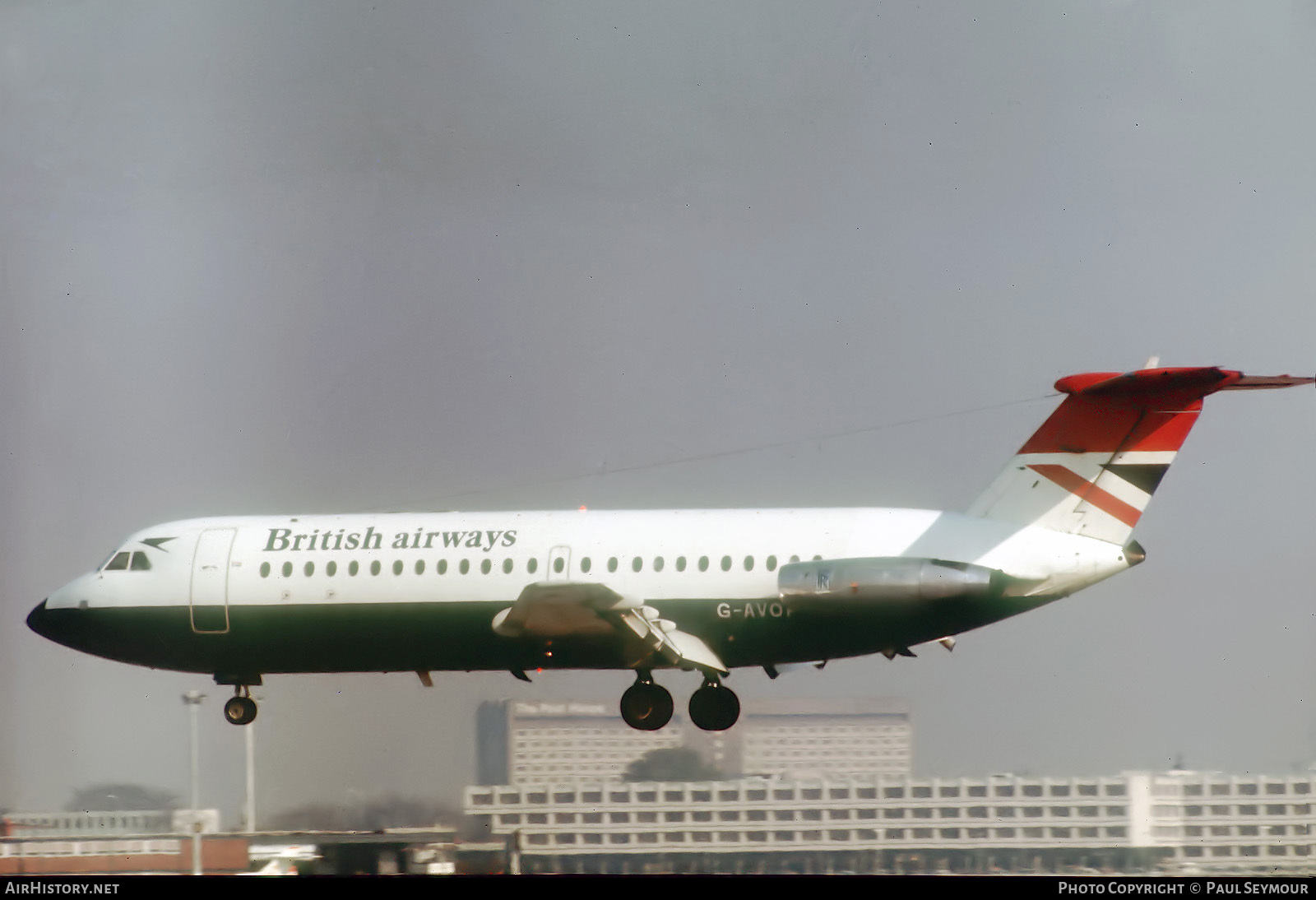 Aircraft Photo of G-AVOF | BAC 111-416EK One-Eleven | British Airways | AirHistory.net #121393