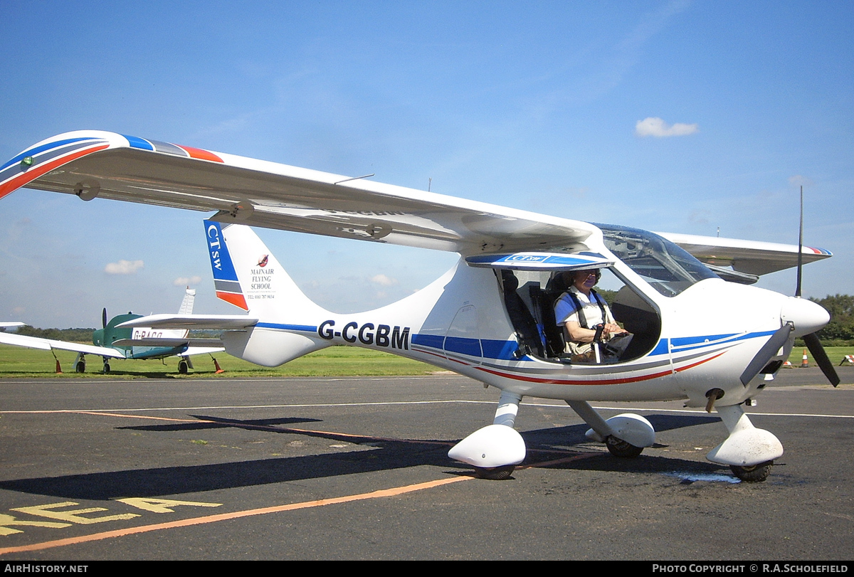 Aircraft Photo of G-CGBM | Flight Design CT-SW | Mainair Flying School | AirHistory.net #121397