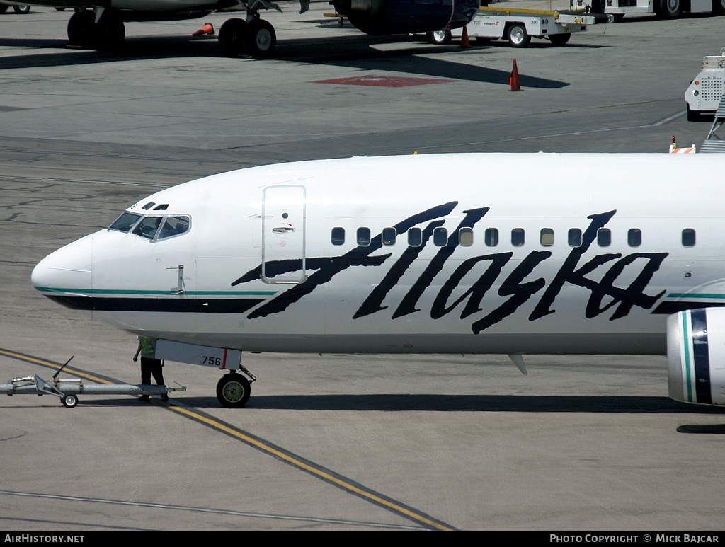 Aircraft Photo of N756AS | Boeing 737-4Q8 | Alaska Airlines | AirHistory.net #121400