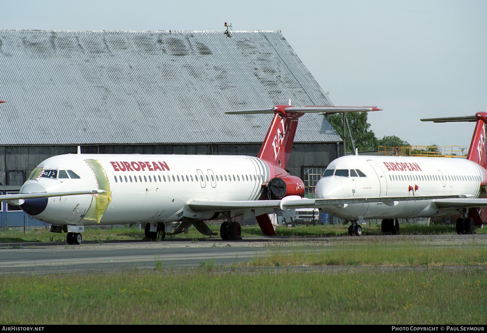 Aircraft Photo of G-AVMH | BAC 111-510ED One-Eleven | European Aircharter - EAL/EAC | AirHistory.net #121411