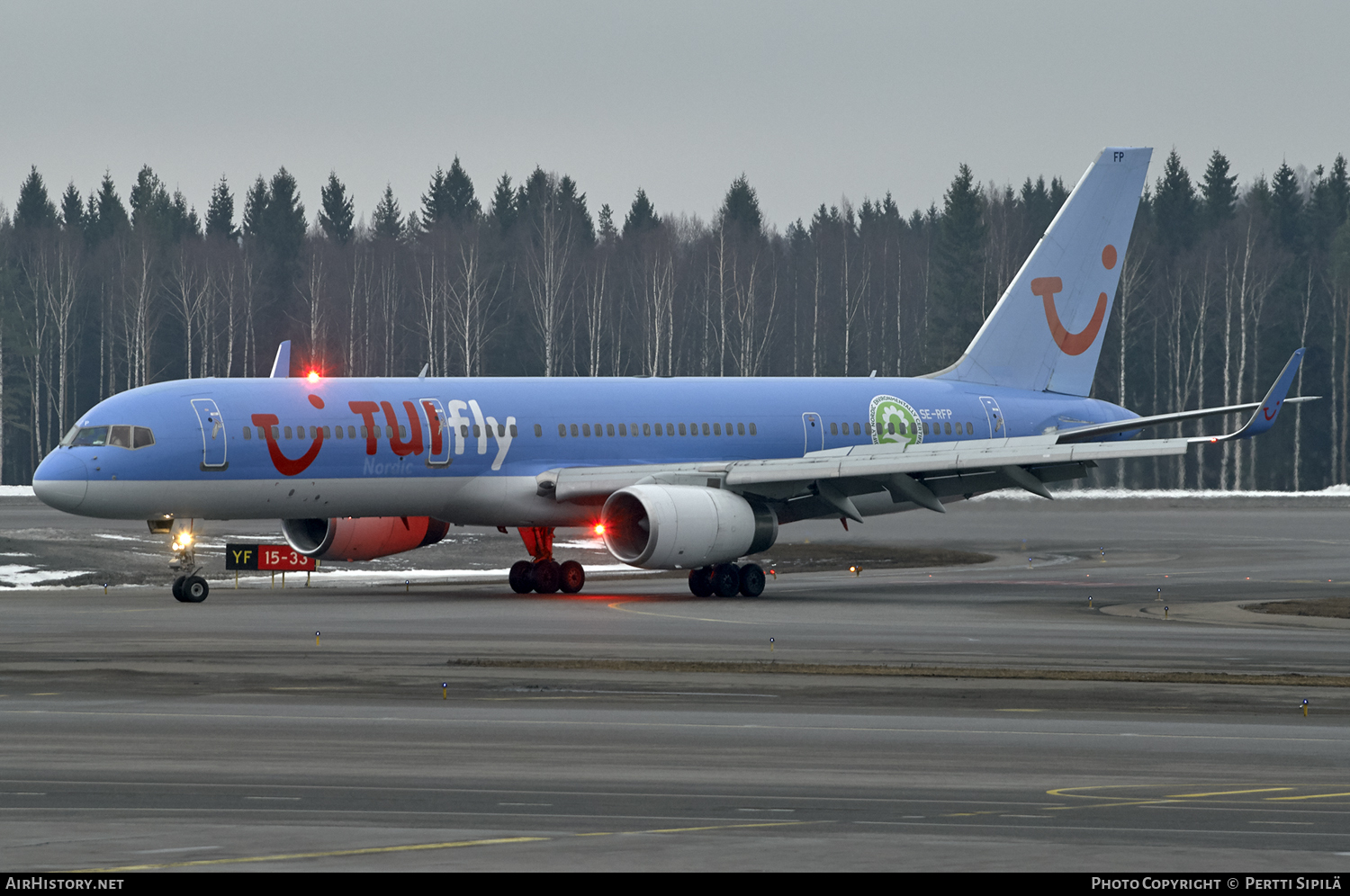 Aircraft Photo of SE-RFP | Boeing 757-204 | TUIfly Nordic | AirHistory.net #121422