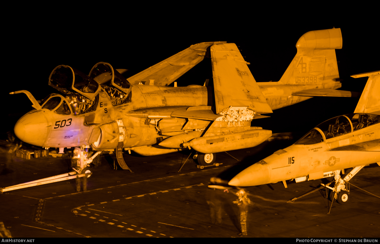 Aircraft Photo of 163398 | Grumman EA-6B Prowler (G-128) | USA - Navy | AirHistory.net #121427
