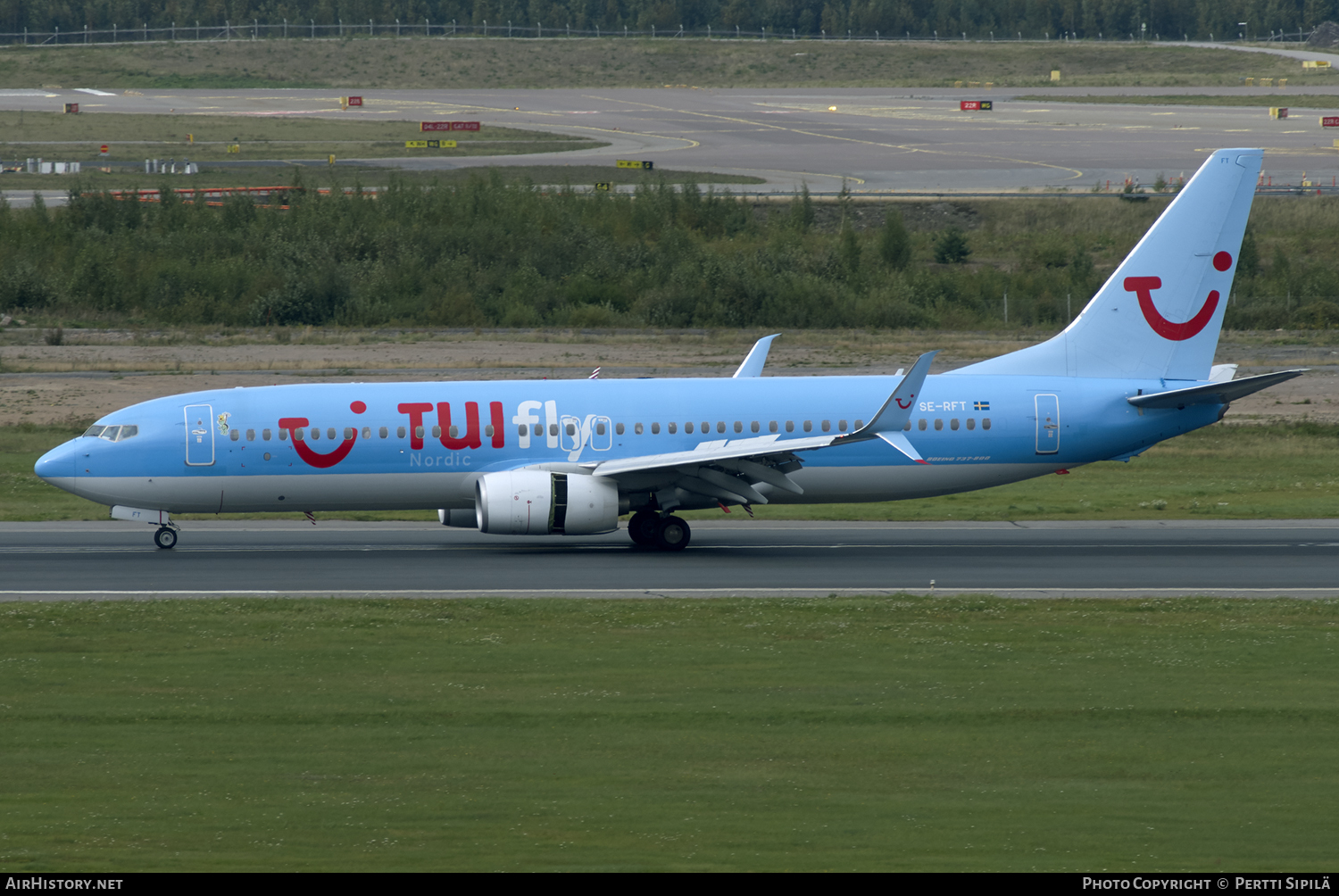 Aircraft Photo of SE-RFT | Boeing 737-8K5 | TUIfly Nordic | AirHistory.net #121428