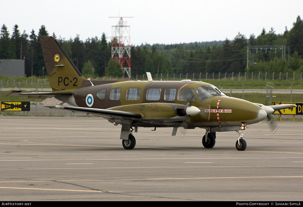 Aircraft Photo of PC-2 | Piper PA-31-350 Chieftain | Finland - Air Force | AirHistory.net #121438