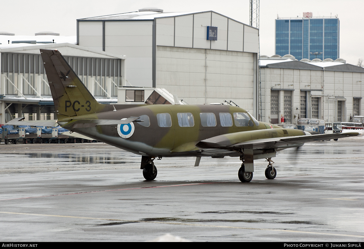 Aircraft Photo of PC-3 | Piper PA-31-350 Chieftain | Finland - Air Force | AirHistory.net #121443